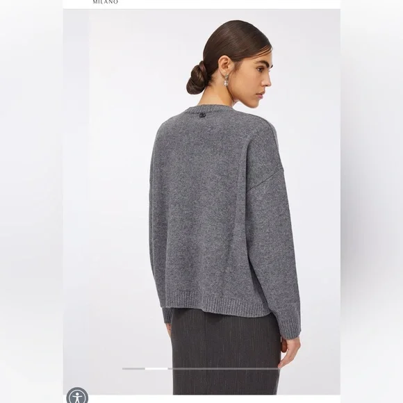 NWT Lui JO 100% wool jumper with cut-out detailing. Sz XL